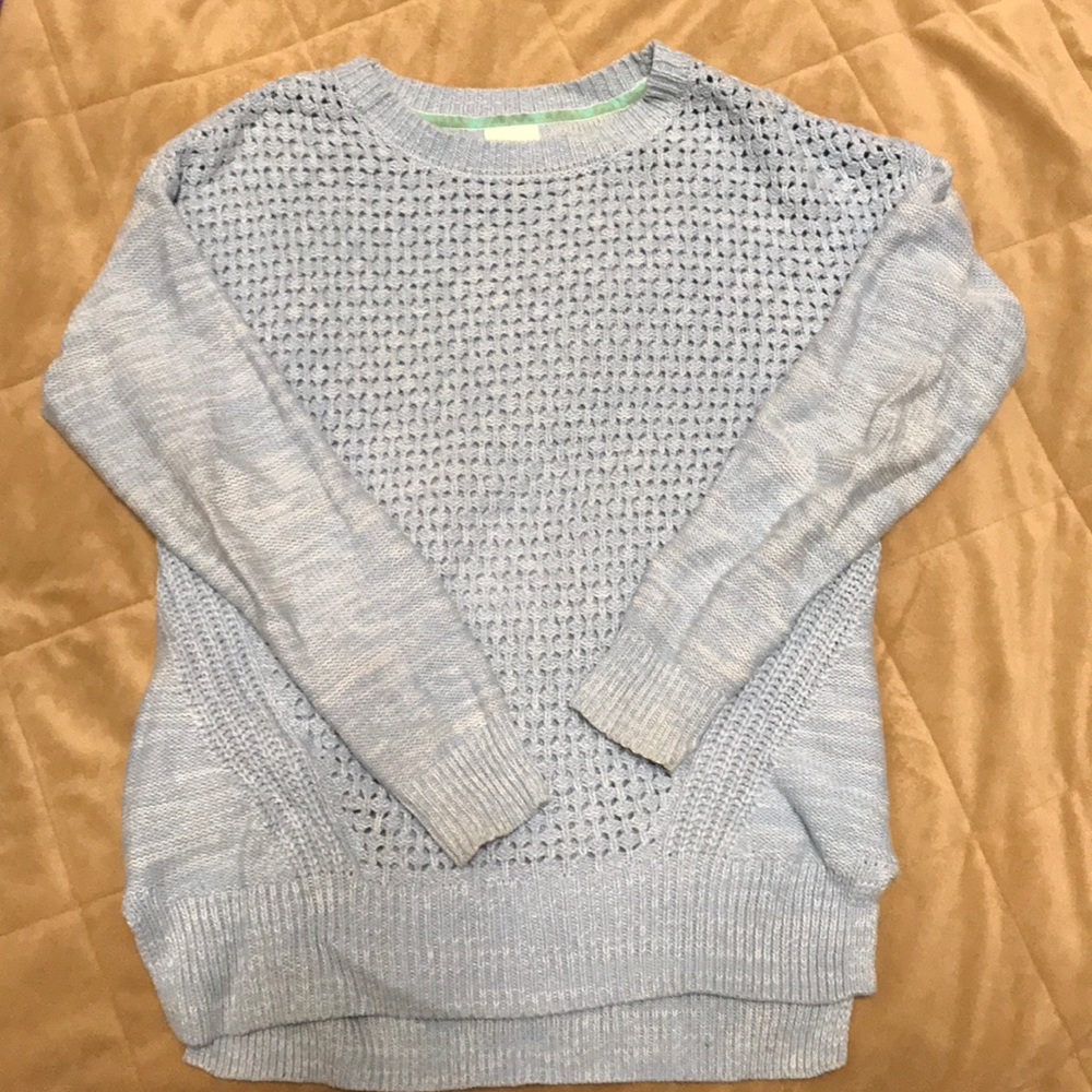 Stylus knit pullover sweater